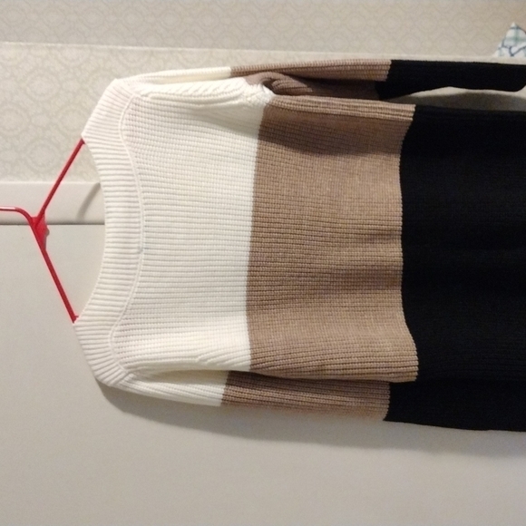 Tommy Hilfiger Sweater Dress Color block NWOT - Picture 5 of 7